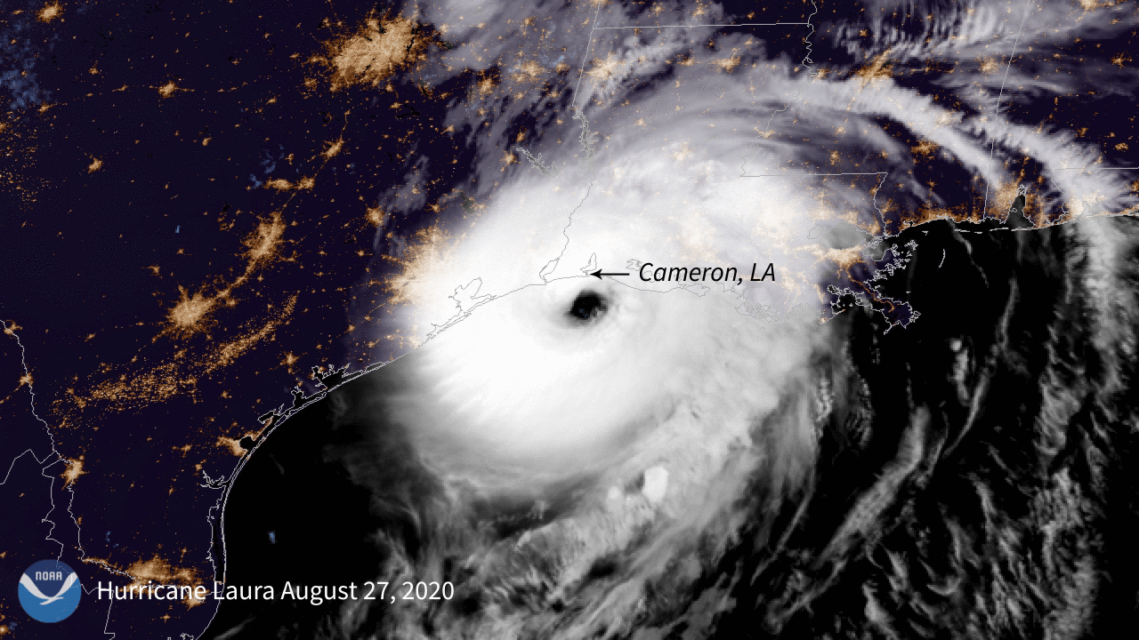 Image of Hurricane Laura