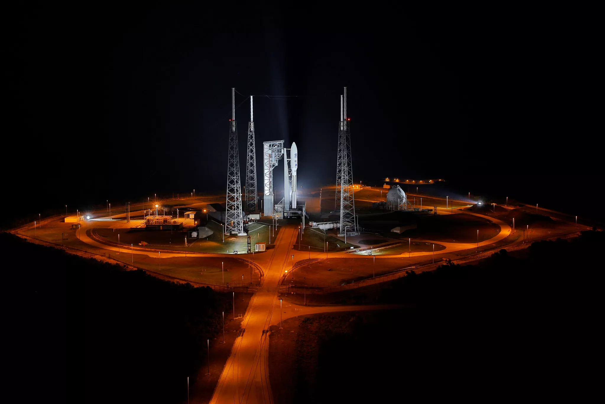 Image of a rocket Launch Pad