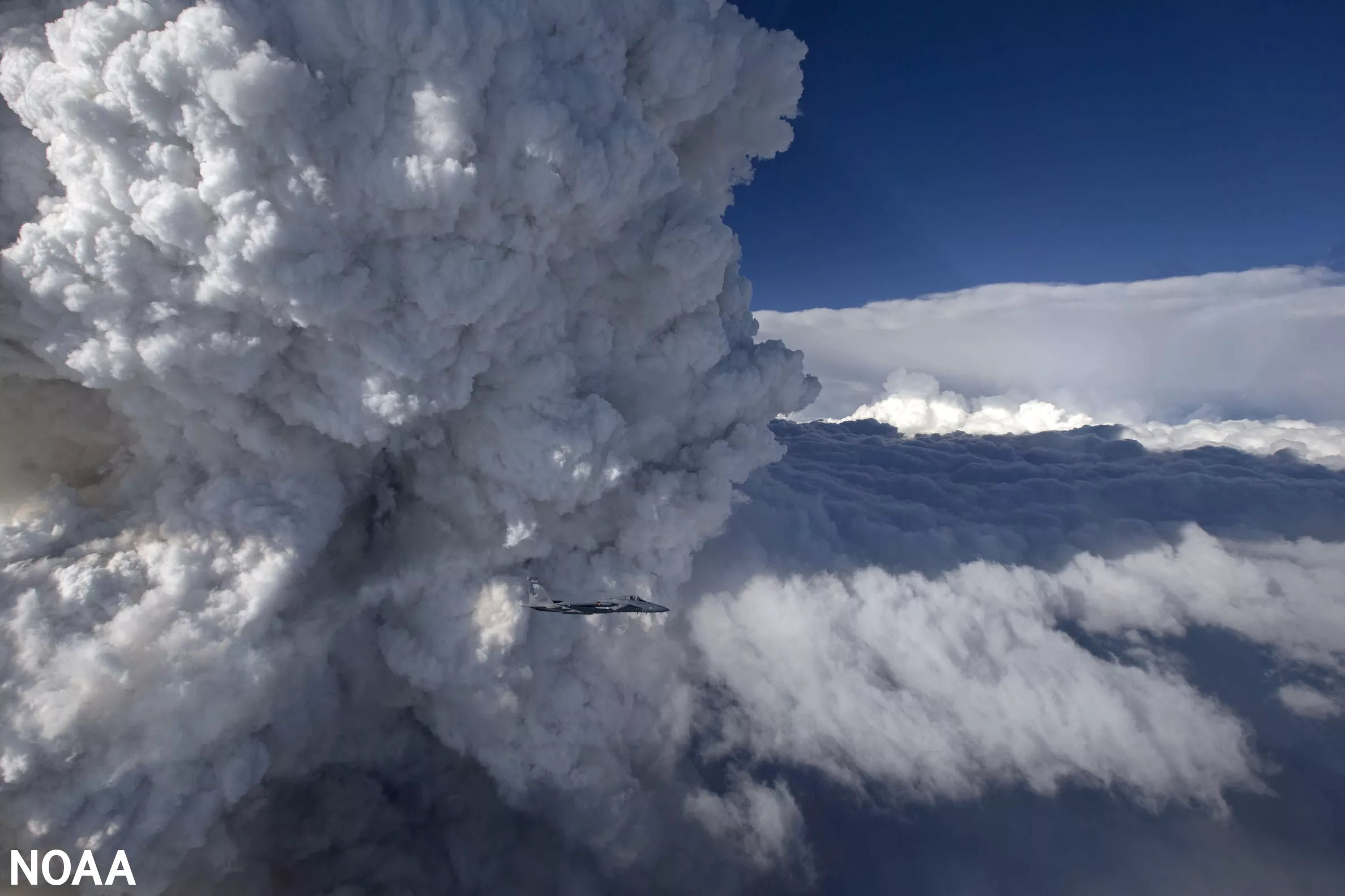 Image of a volcano exploding