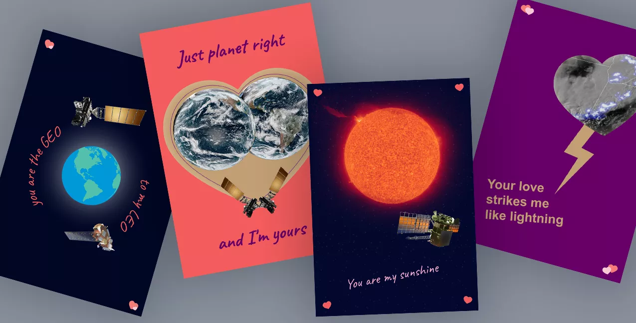 Image of valentine day cards