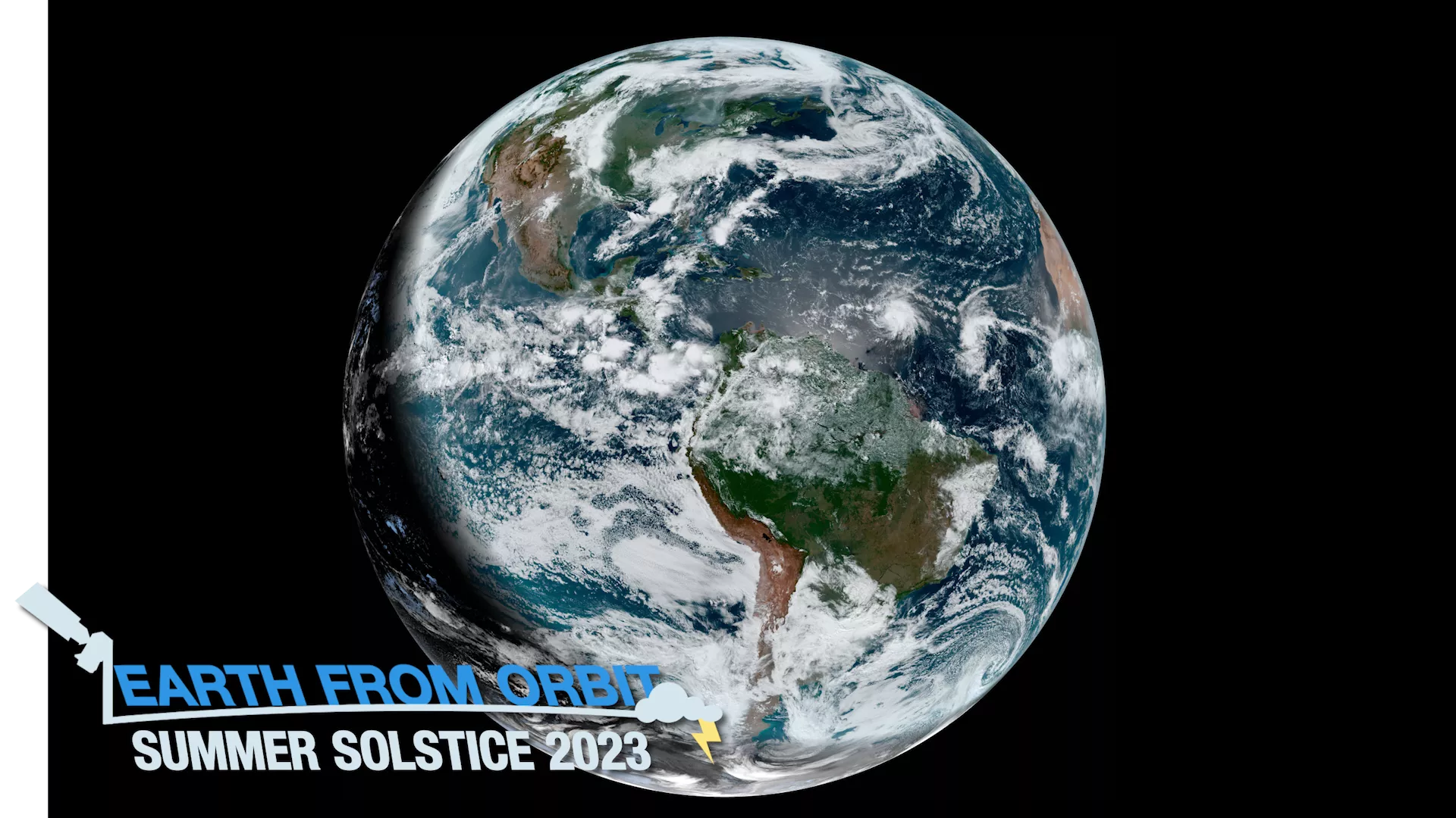 NOAA Satellites View 2023 Summer and Winter Solstices