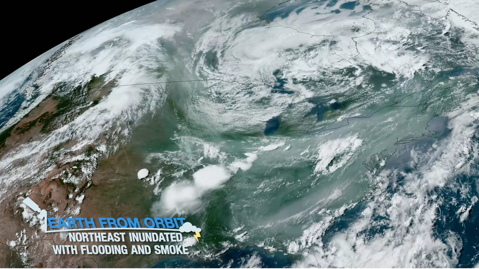 NOAA Satellites Monitor Severe Weather and Smoke