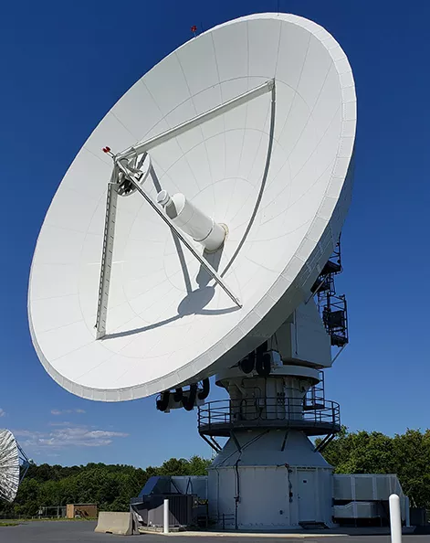 WCDAS 16.4 meter HR6 antenna