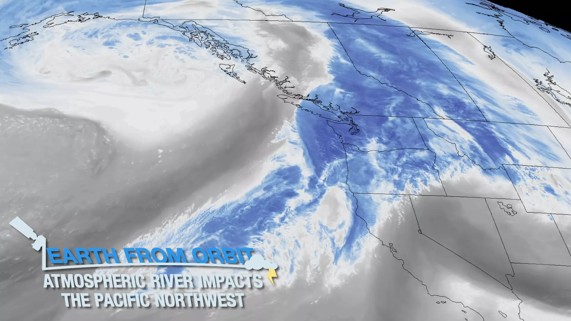 Atmospheric Rivers Drench the Pacific Northwest